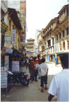 The Street is called Freak Street, so named after all the hippies that resided there during the hippy days of Kathmandu. Now a shadow of it's former self and I didn't spot any hippies!