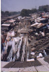 Dhobi Ghats, Mumbai where 5000 people do Mumbai's laundry and never lose a thing! Impressive.