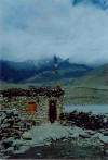 En route from Jomsom to Kagbeni in the Himalayas