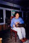 Sumitra Didi my porter always laughing, singing and playing the drums