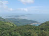 View from the Tian Tan monastery to outlying islands and South China Sea